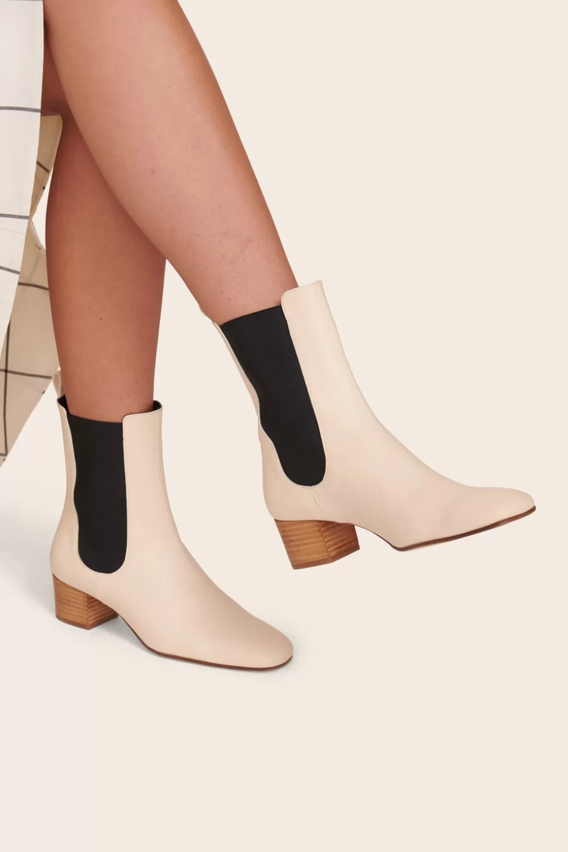 SHOES STAUD - DAPHNE BOOT TAN BLACK CREAM