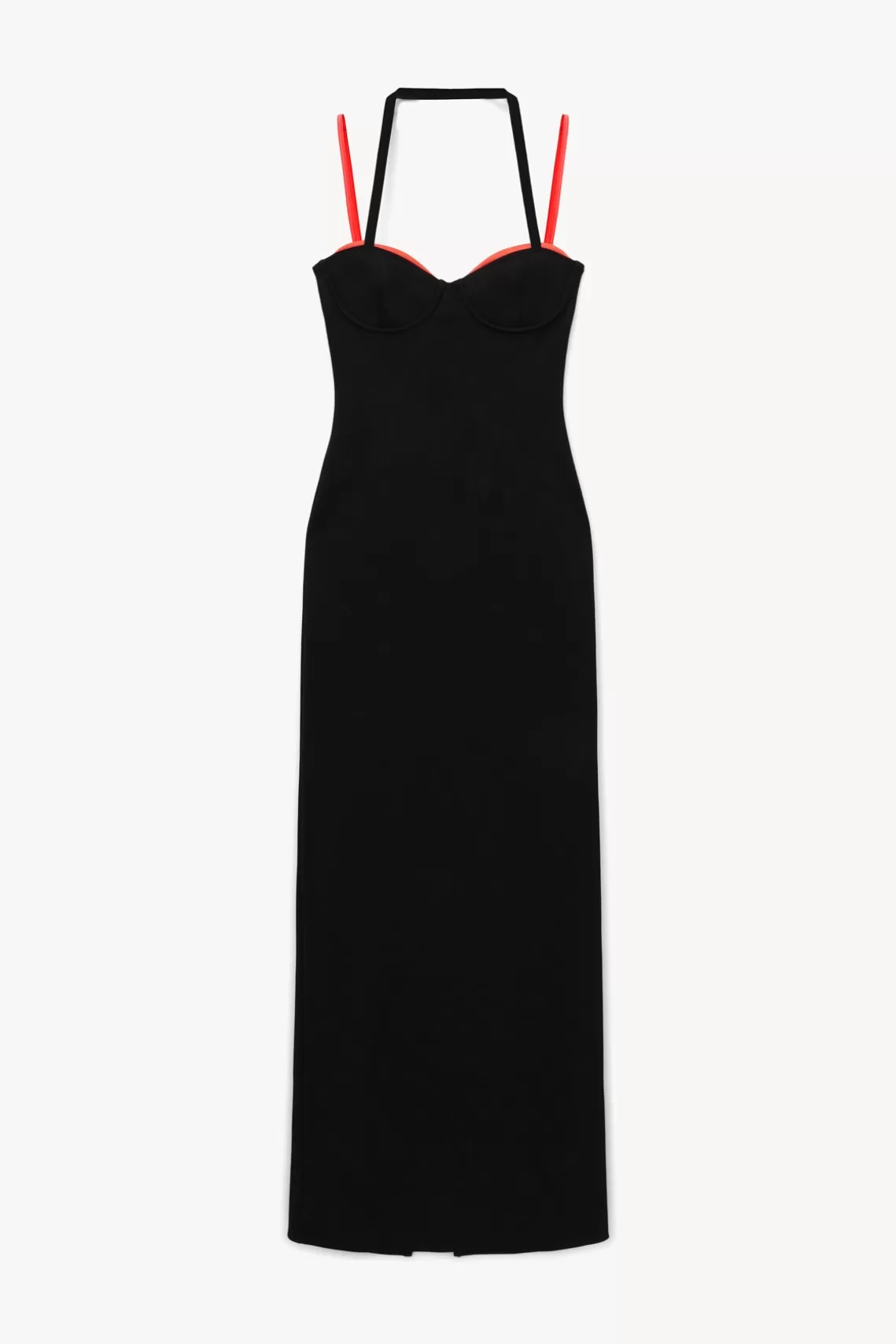 CLOTHING STAUD - MASONITE DRESS BLACK CHERRY