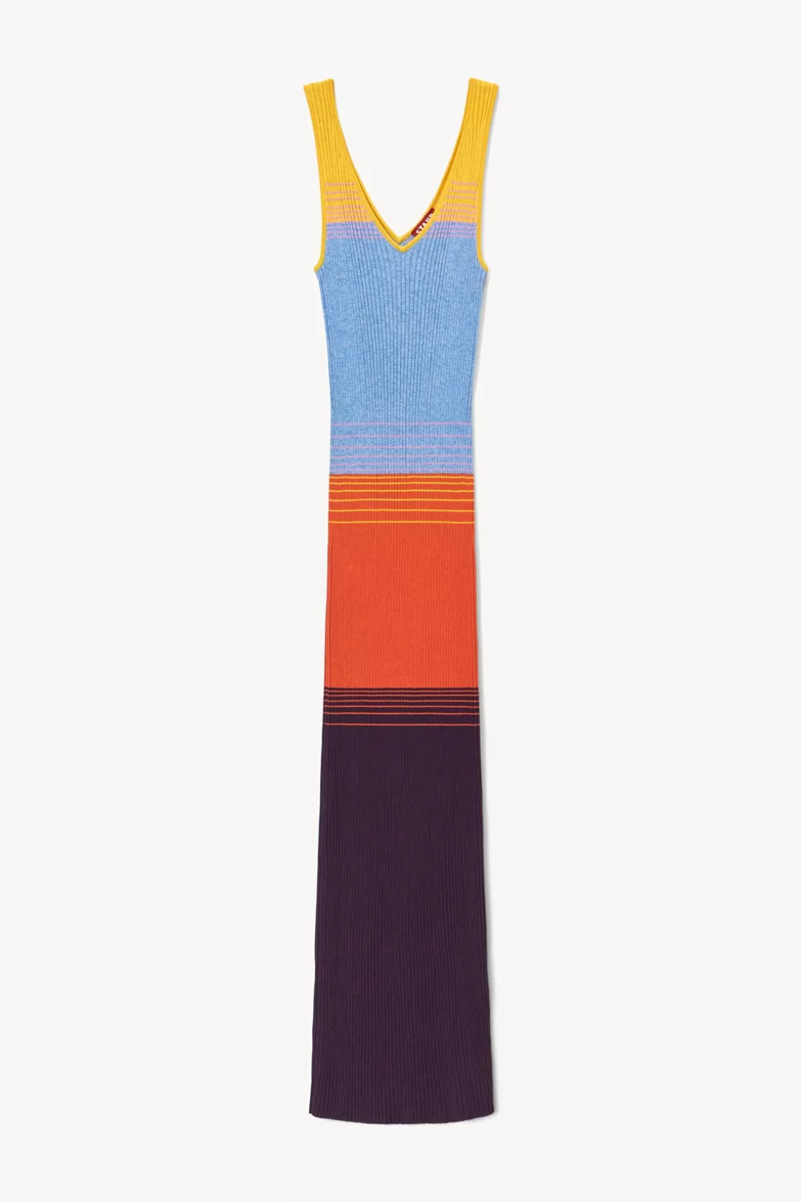CLOTHING STAUD - MAXI DANA DRESS AURA