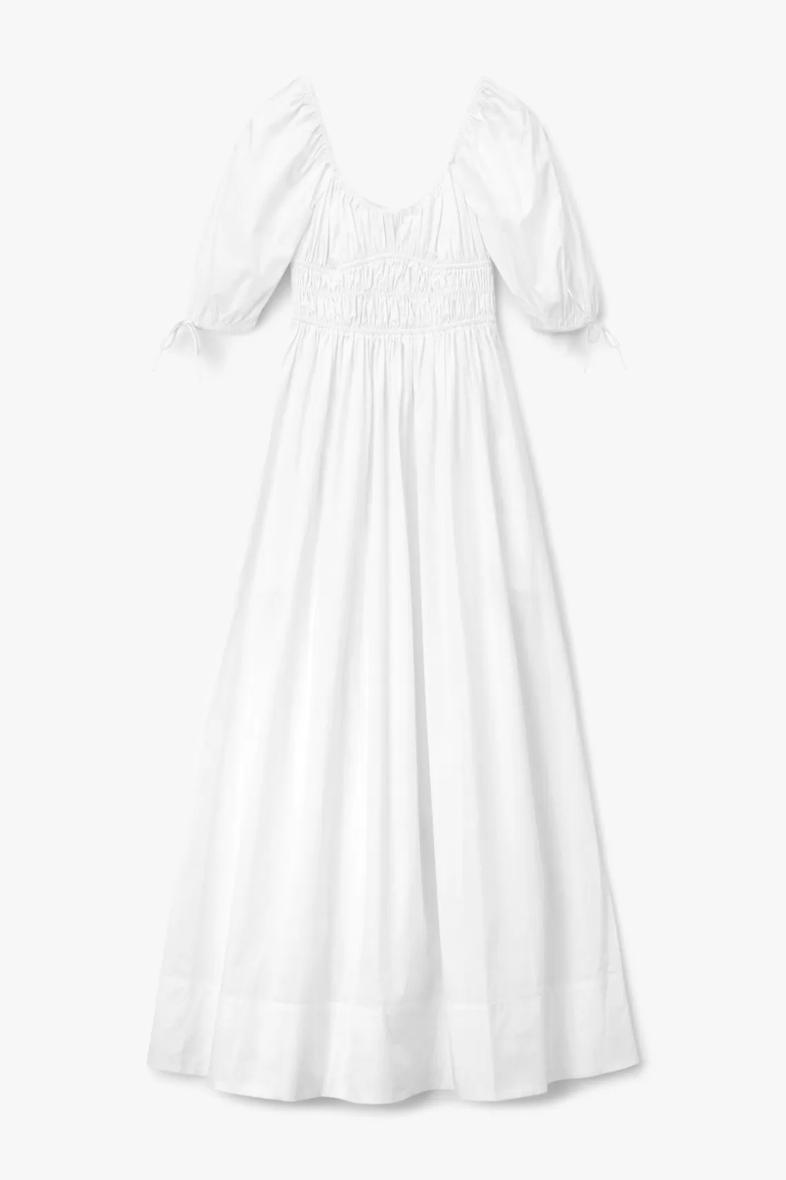 CLOTHING STAUD - MAXI FAYE DRESS WHITE