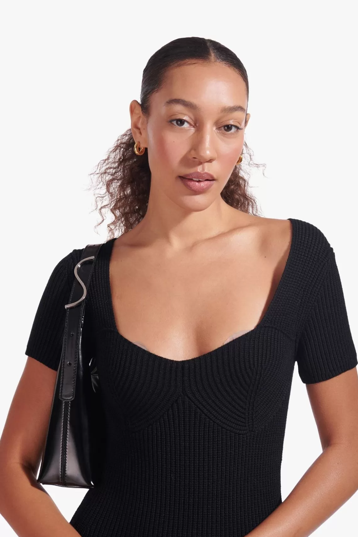 HANDBAGS STAUD - SCOTTY BAG BLACK