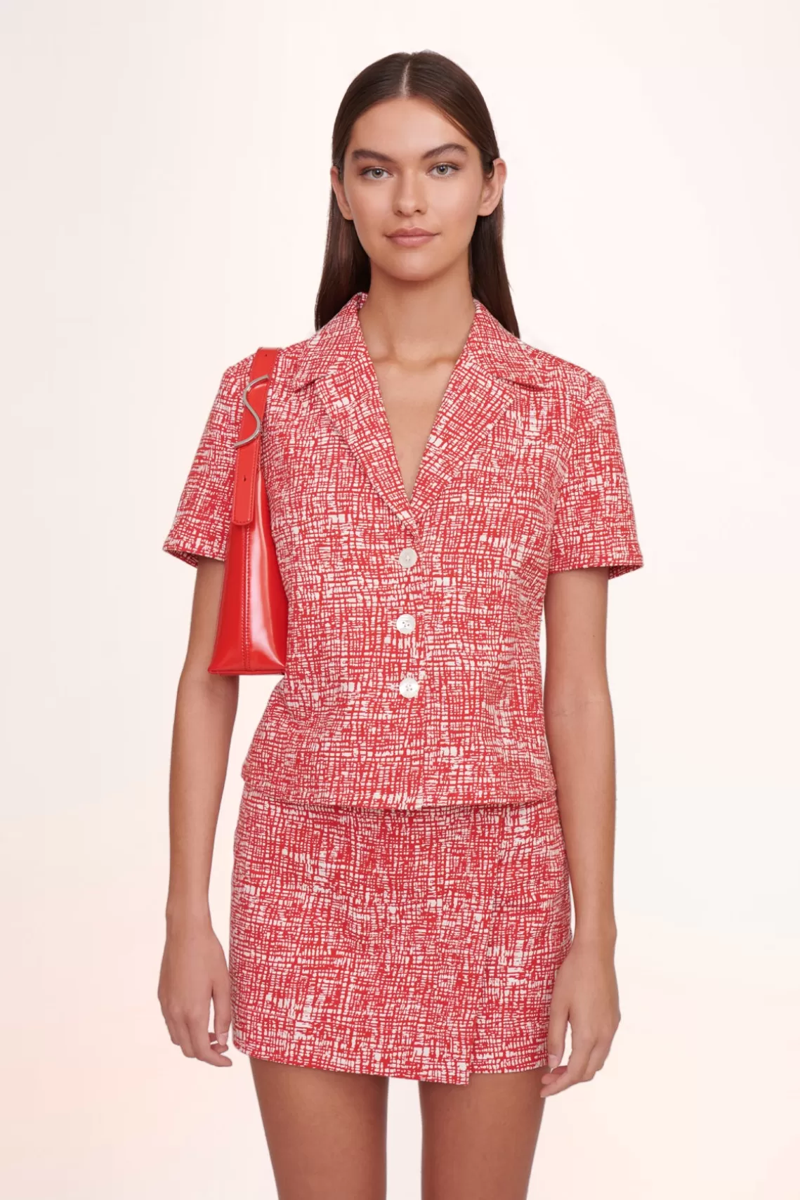HANDBAGS STAUD - SCOTTY BAG TOMATO