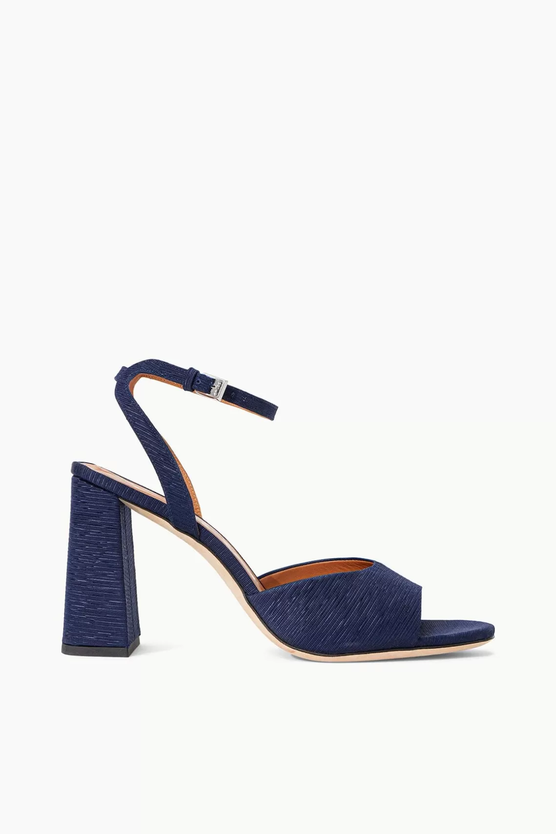 SHOES STAUD - SOLANGE HEEL GROSGRAIN NAVY