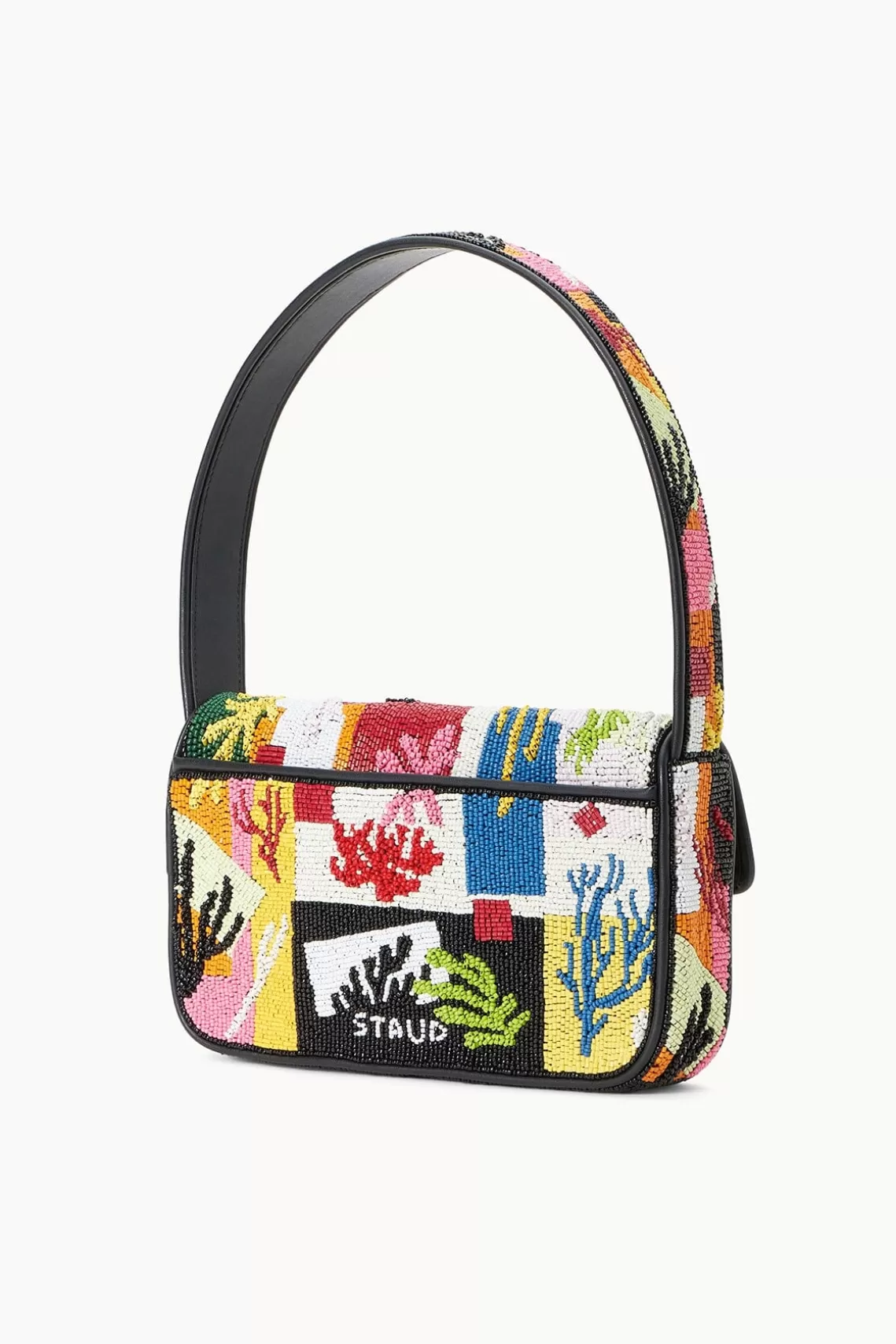 HANDBAGS STAUD - TOMMY BAG CORAL PATCHWORK