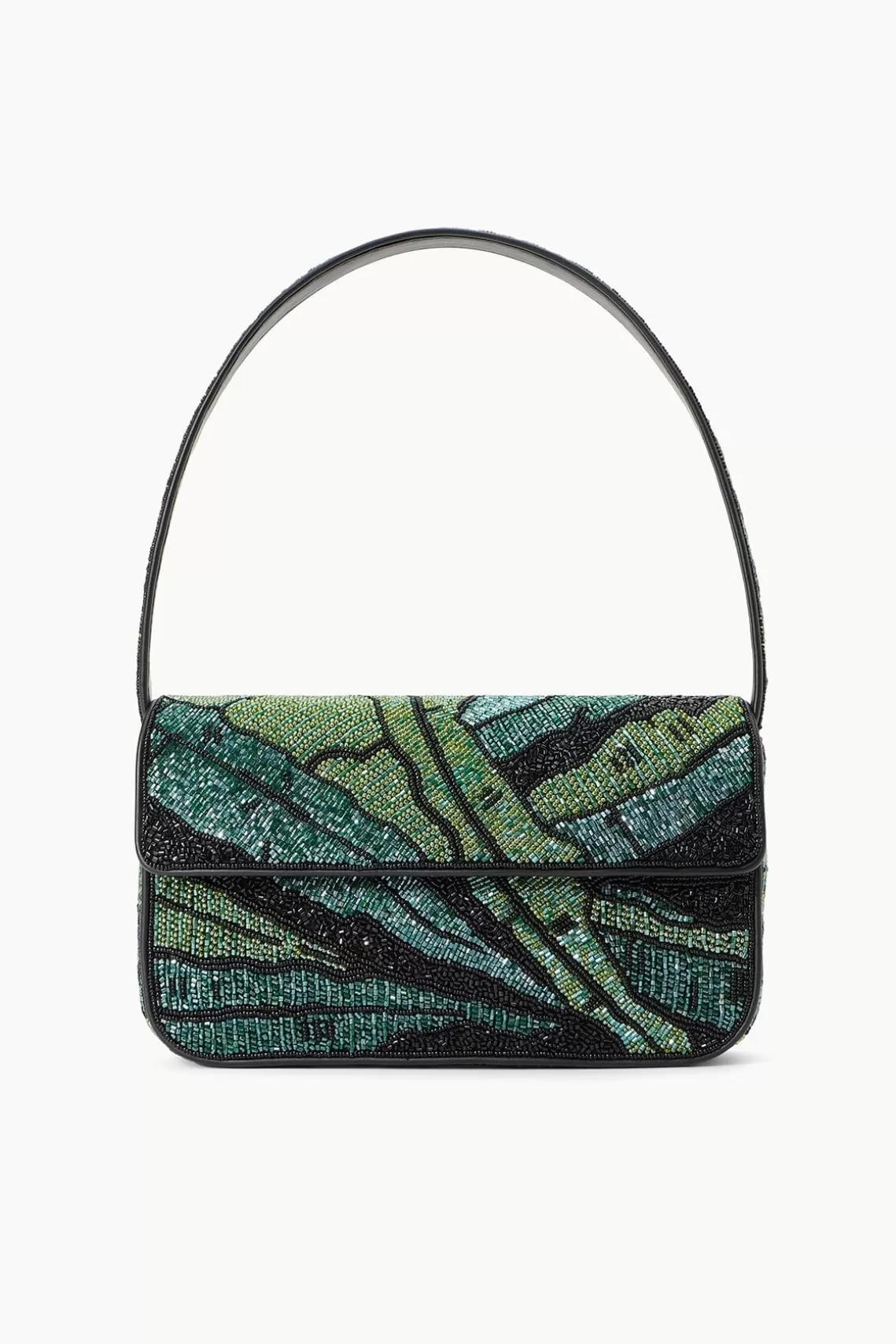HANDBAGS STAUD - TOMMY BAG GREEN PALM