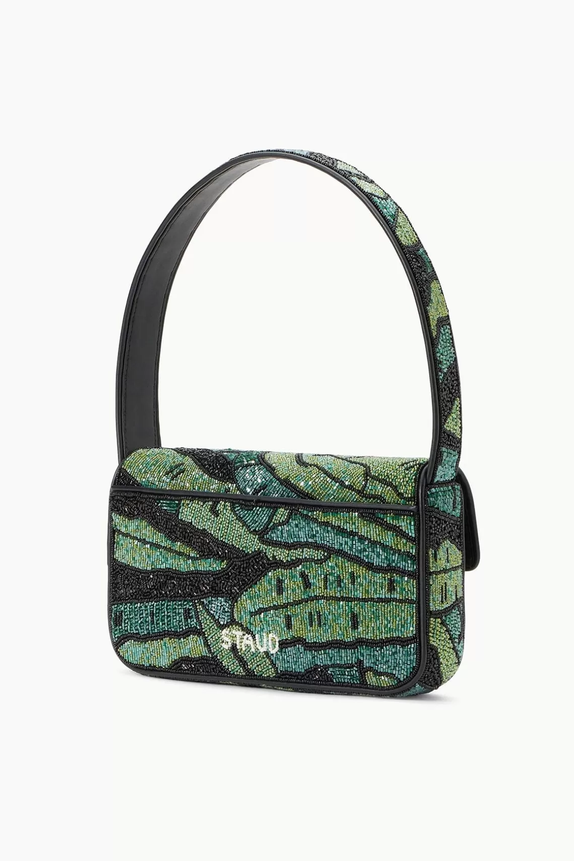 HANDBAGS STAUD - TOMMY BAG GREEN PALM