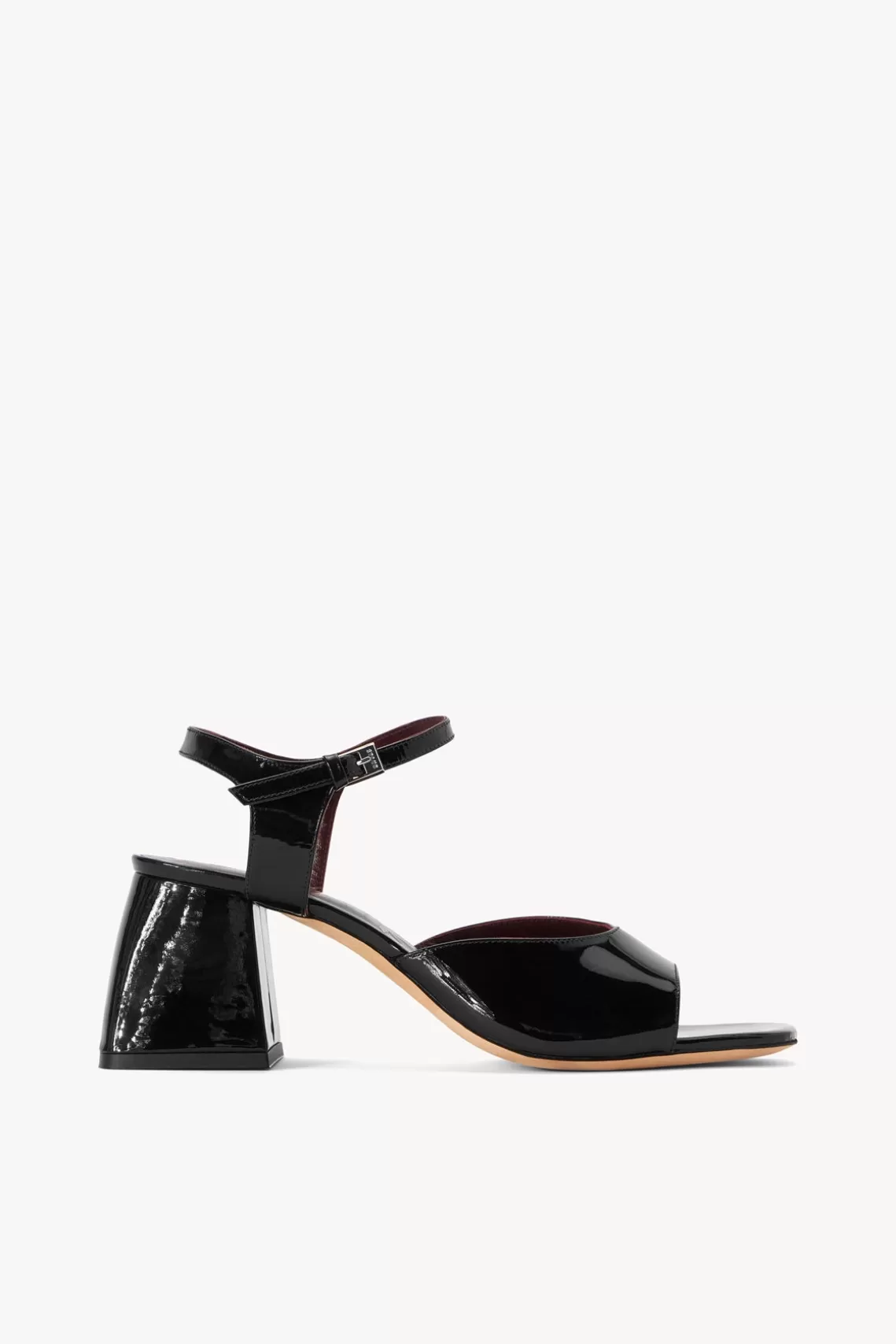 SHOES STAUD - TWYLA HEEL BLACK PATENT